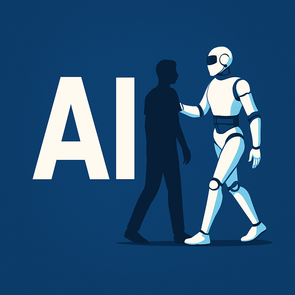AI is replacing human, AI, Human, Robot, Generative AI