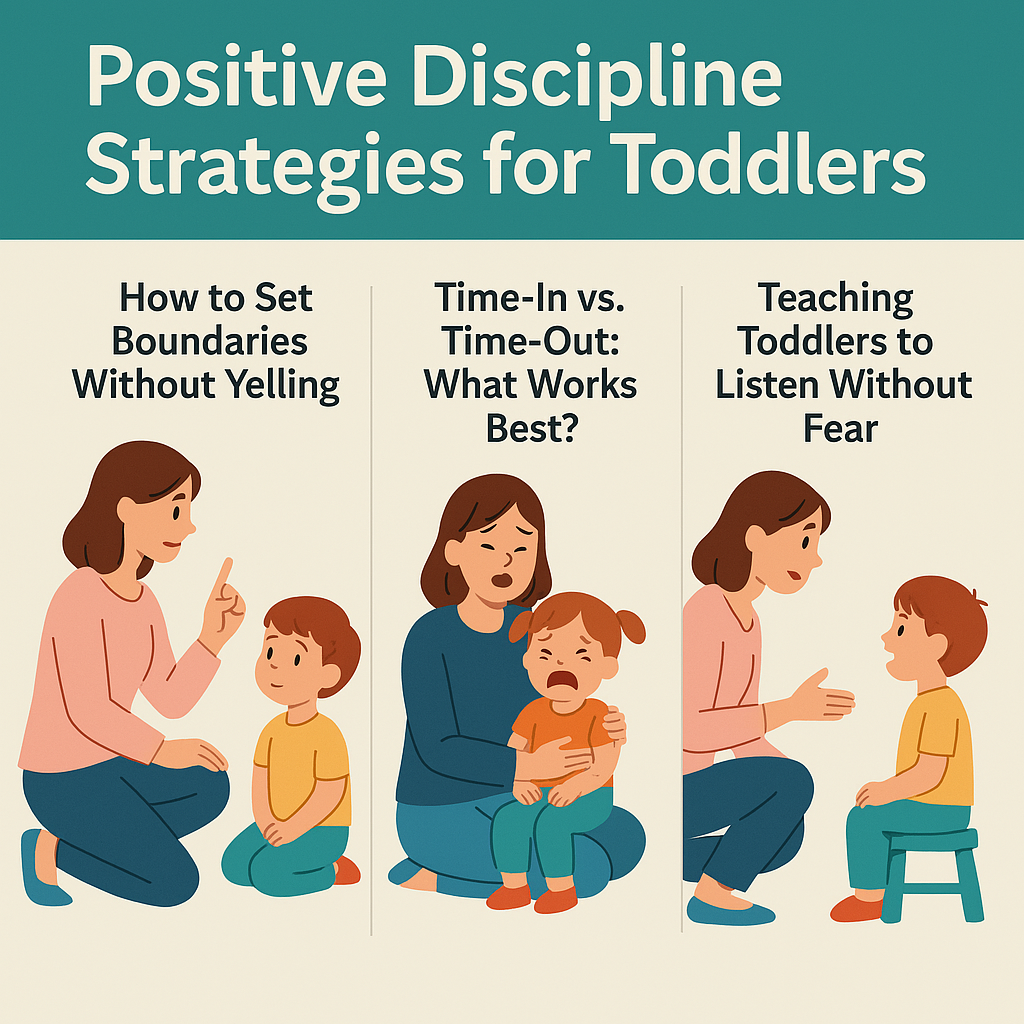 toddlers, Positive discipline strategies for toddlers
