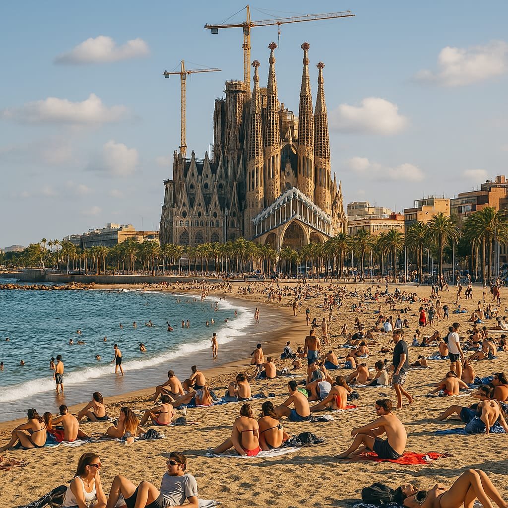 Barcelona, Spain – Art & Beach Life